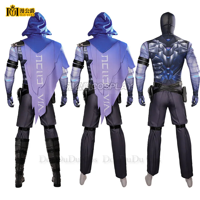 Party Games Youtube - Costume Cosplay Omen Rave per Halloween,