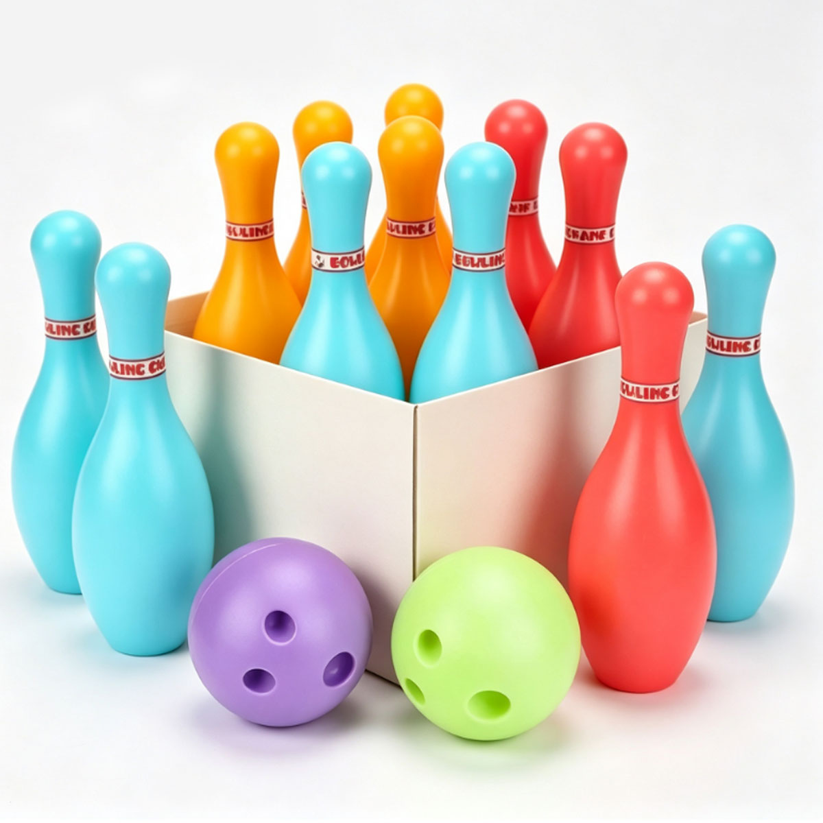 Party Games Adults Indoor - Set completo da bowling per bambini