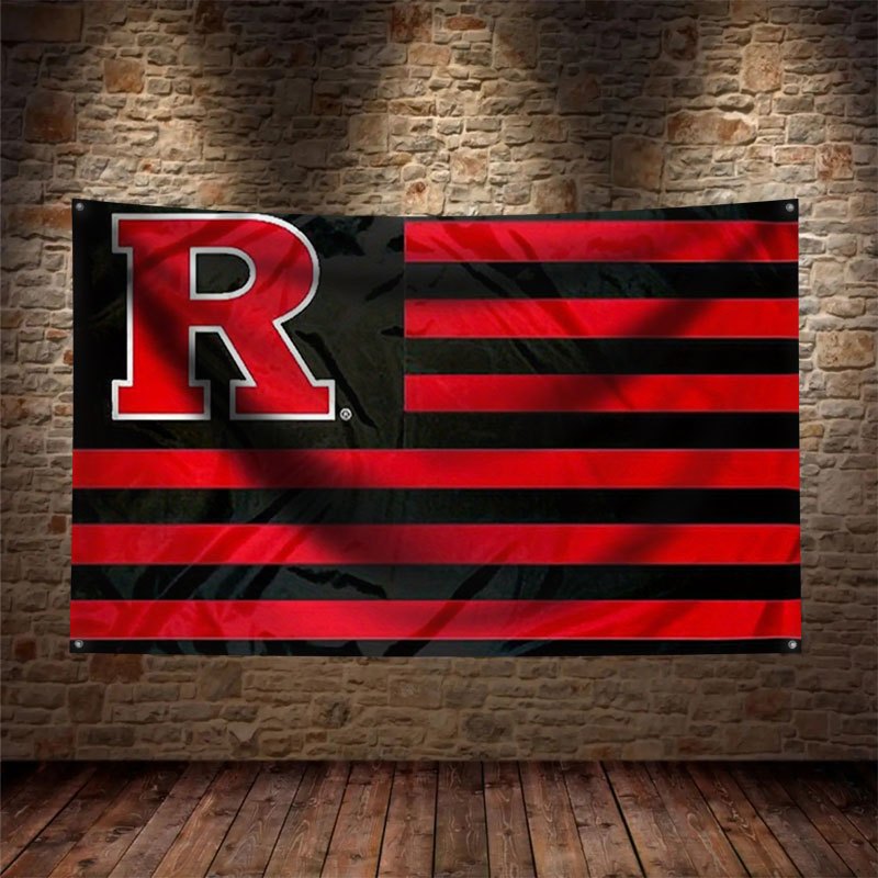 Party Games College - Bandiera Sportiva Ultimate Rossa e Nera