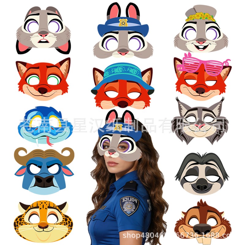 Zootopia Party Games - Dsn Figure 12 pezzi/set Zootopia 2