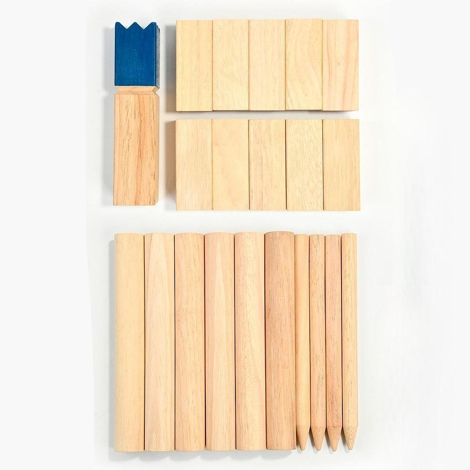 Kubb Game Yard - Set da Gioco Kubb in Legno