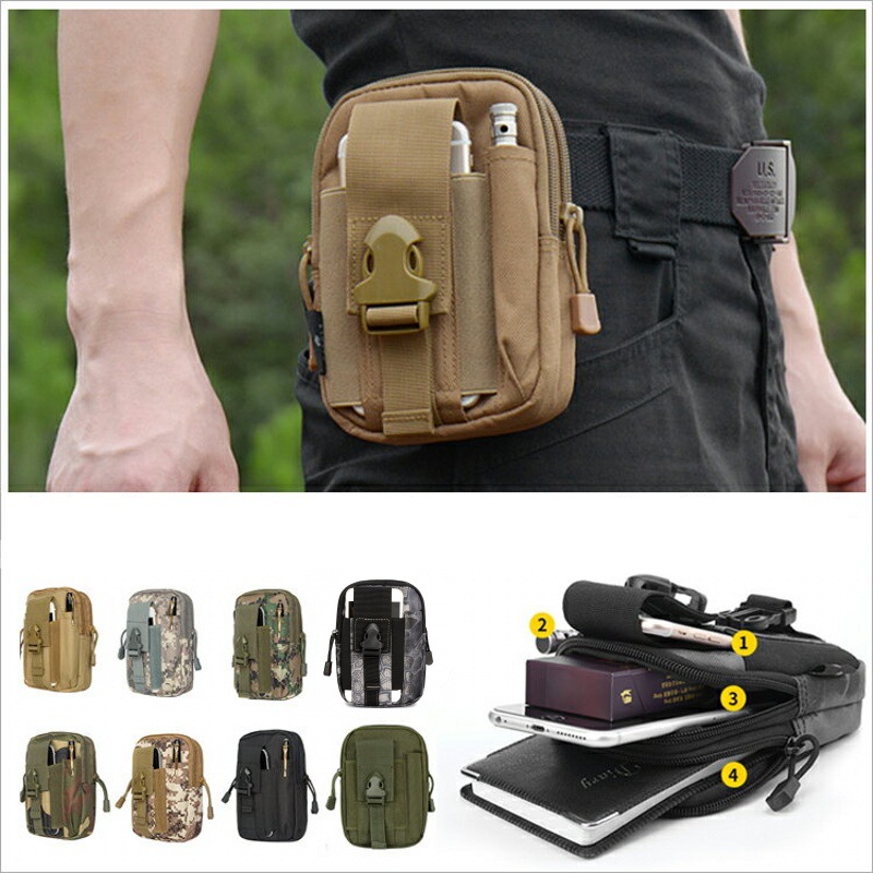 Sack Race Bag - Piccola custodia Molle Marsupio Porta telefono