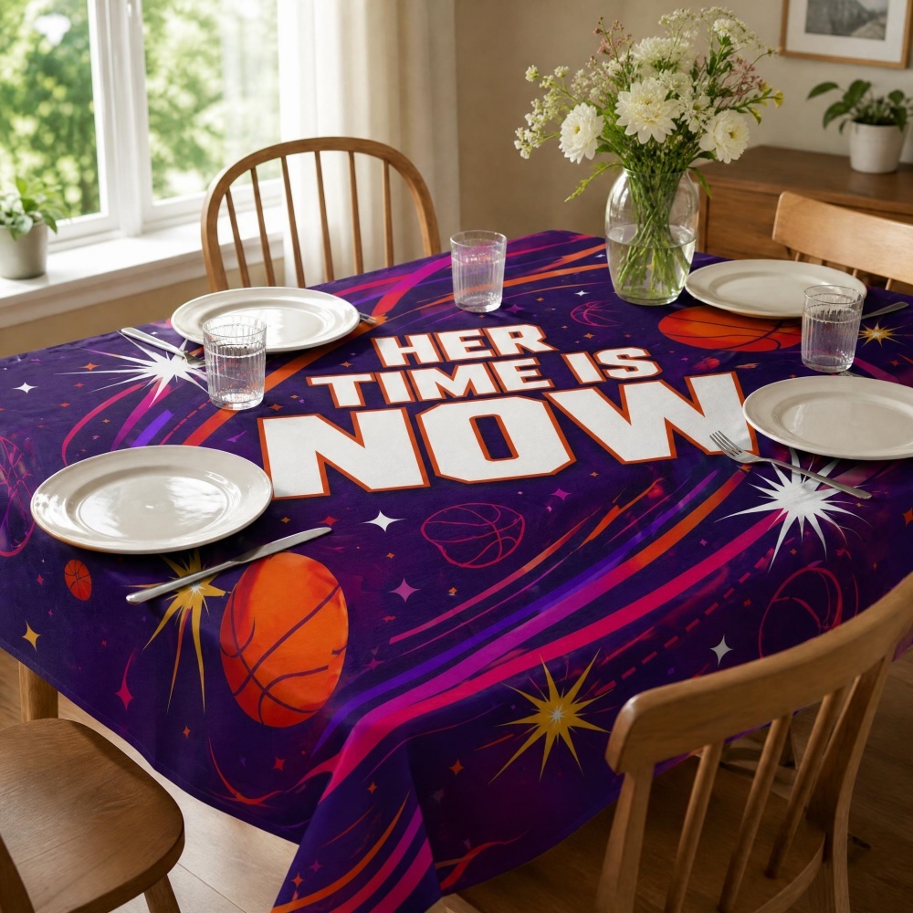 Party Games Girls Night - Tovaglia da basket, copritavolo stampato con