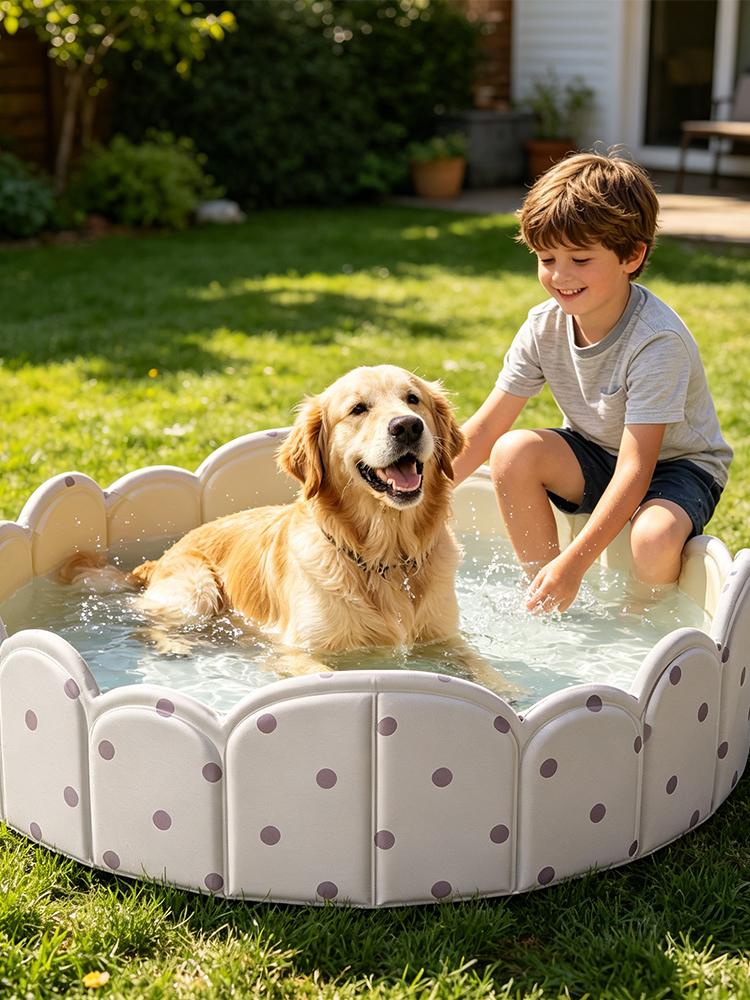 Piscina Pieghevole per Animali - Kubb Game Yard recensione e prezzo