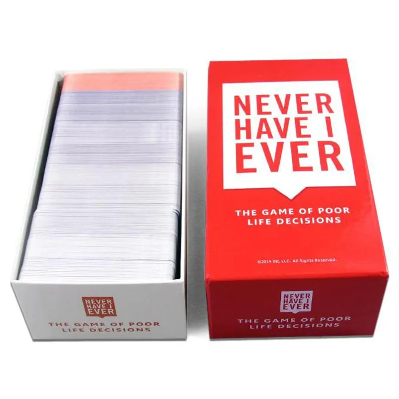 550 carte mai ho mai Deluxe Bo - Party Games Never Have I Ever recensione e prezzo