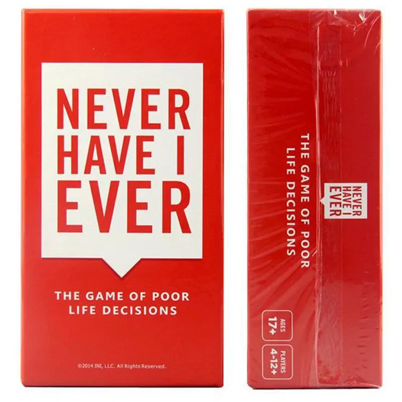 550 carte mai ho mai Deluxe Bo - Party Games Never Have I Ever recensione e prezzo