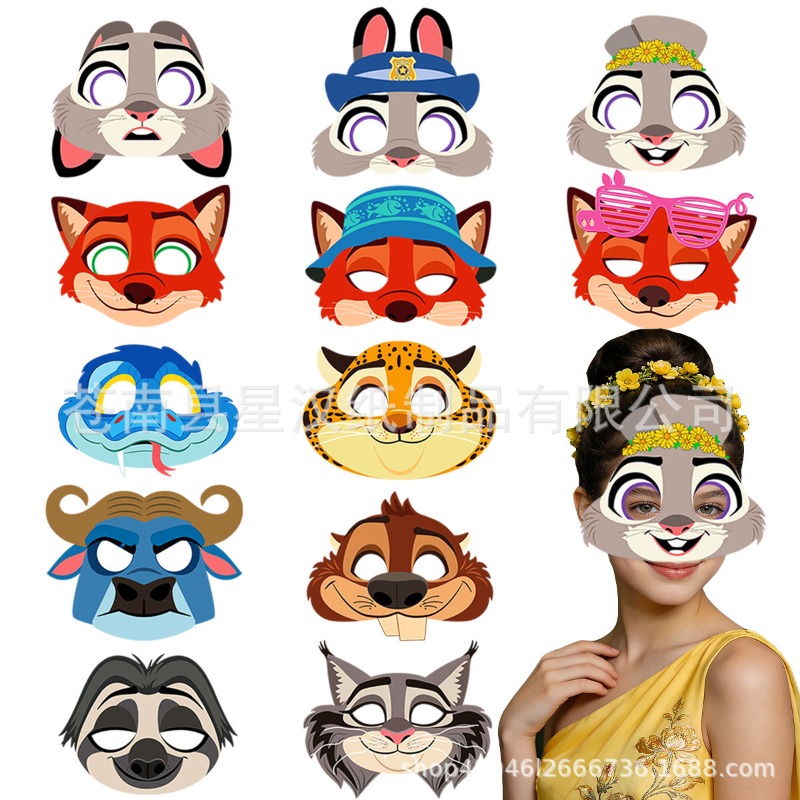 Dsn Figure 12 pezzi/set Zootop - Zootopia Party Games recensione e prezzo