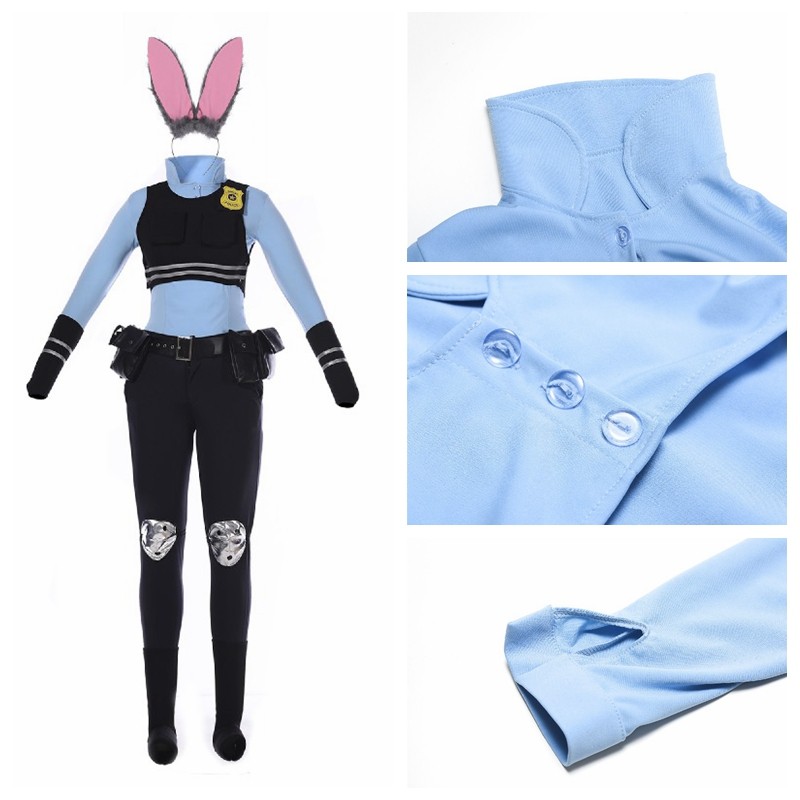 Judy Hopps Costume Cosplay per - Zootopia Party Games recensione e prezzo