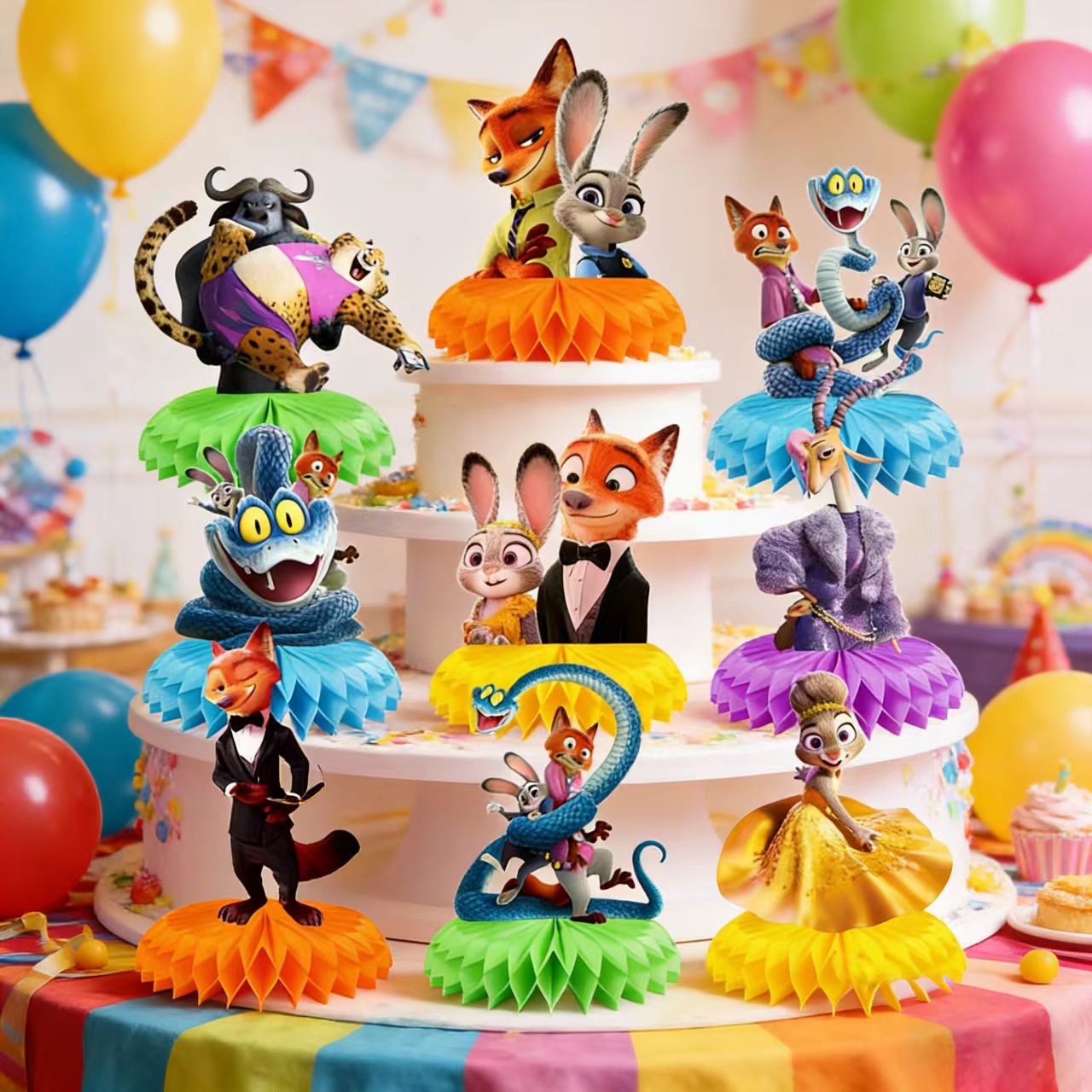 Decorazione da Tavolo a Nido d - Zootopia Party Games recensione e prezzo