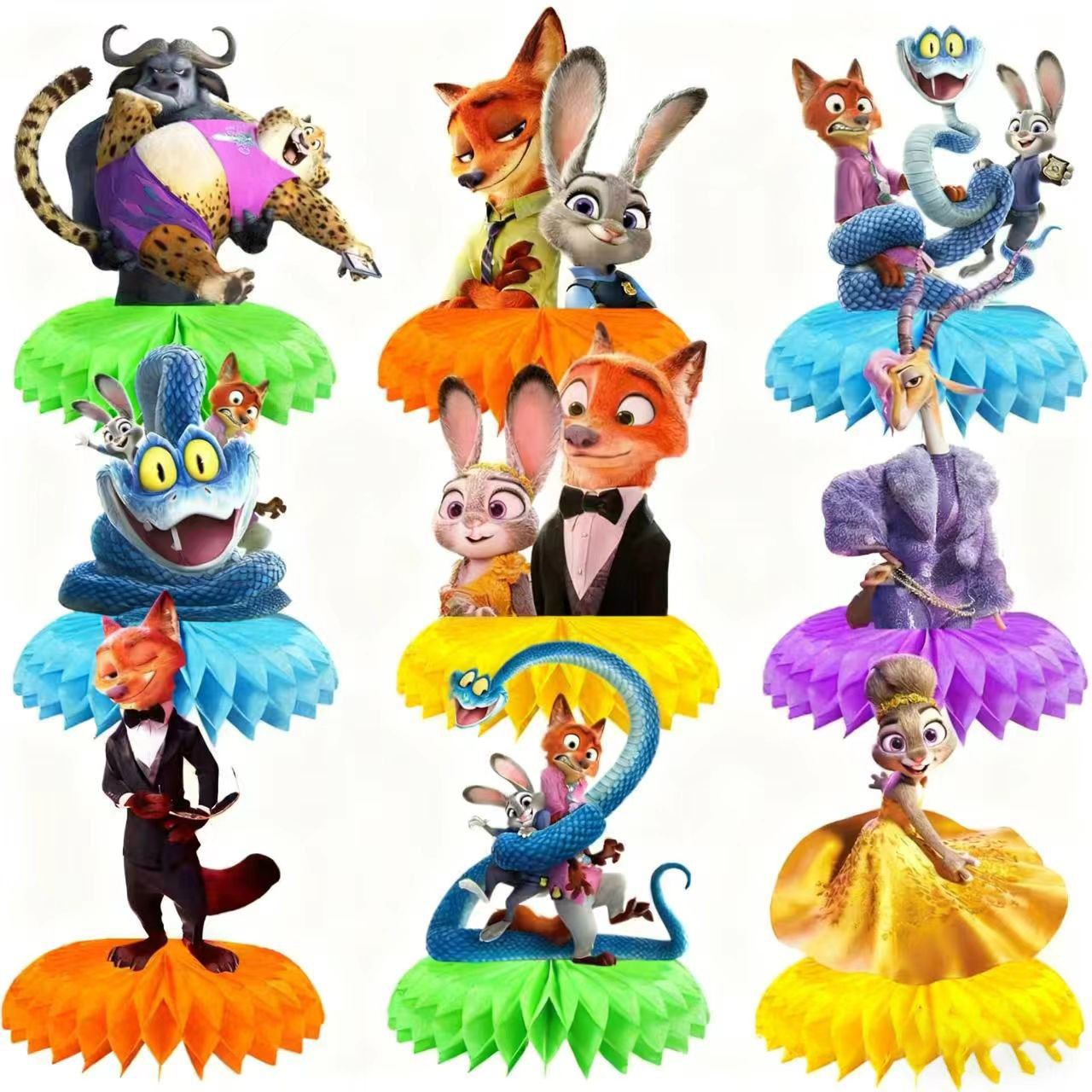 Decorazione da Tavolo a Nido d - Zootopia Party Games recensione e prezzo