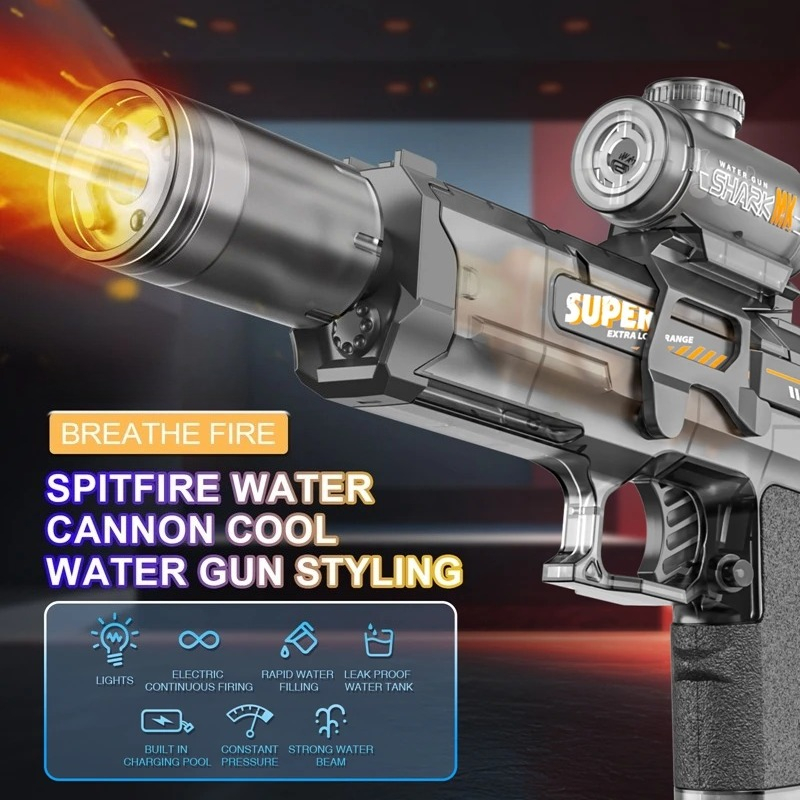Pistola ad Acqua Elettrica - P - Party Games Kids And Adults recensione e prezzo