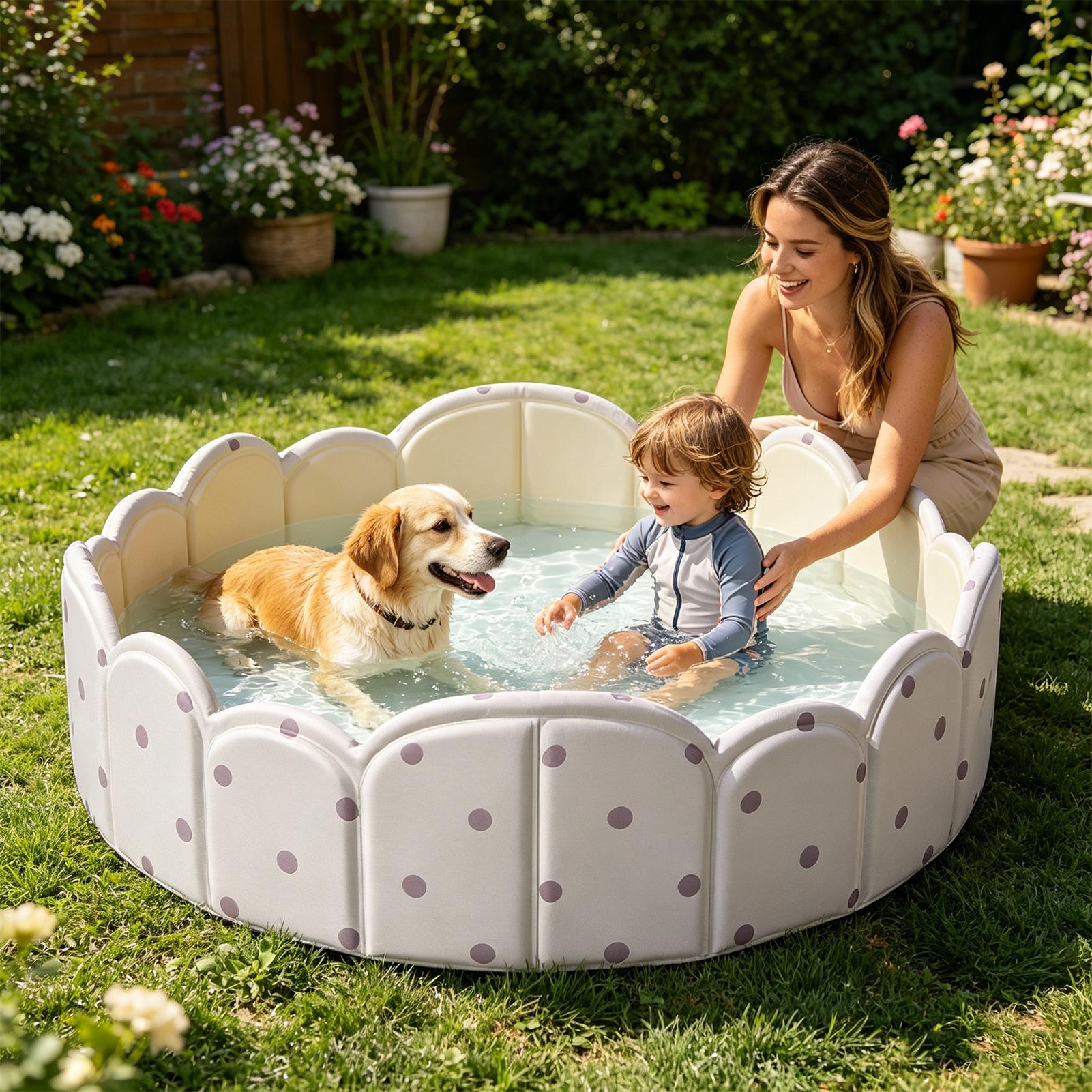 Piscina Pieghevole per Animali - Kubb Game Yard recensione e prezzo