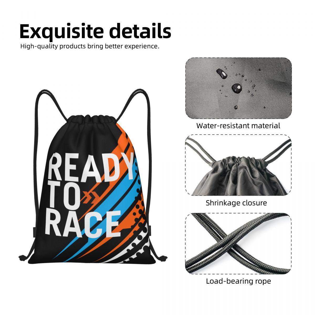 Pronto per la corsa zaino con  - Sack Race Bag recensione e prezzo